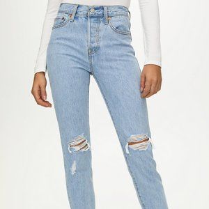 Levi's Wedgie Fit High-Waisted Jeans